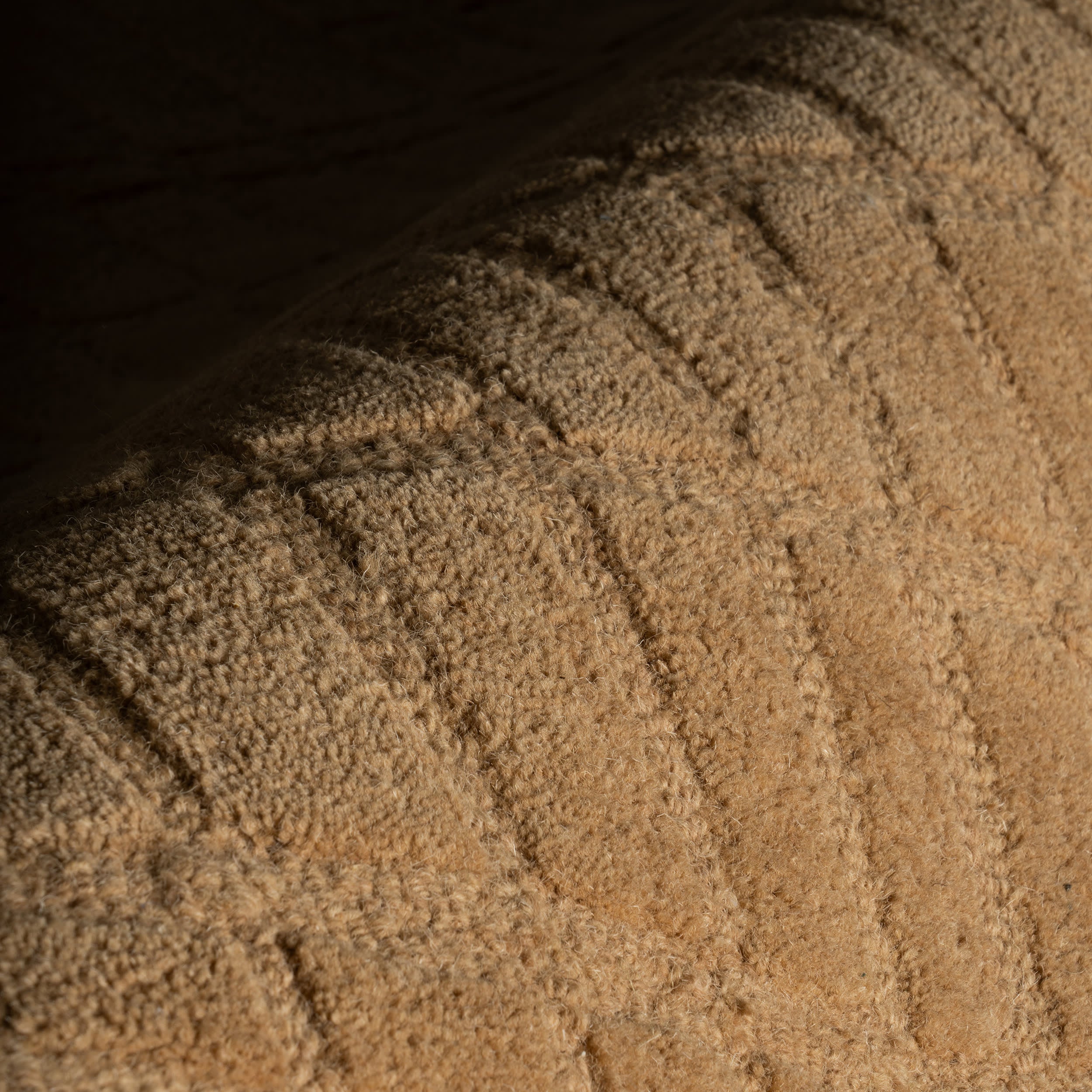 Avela Textured Abstract Rug | Tan - Image 3