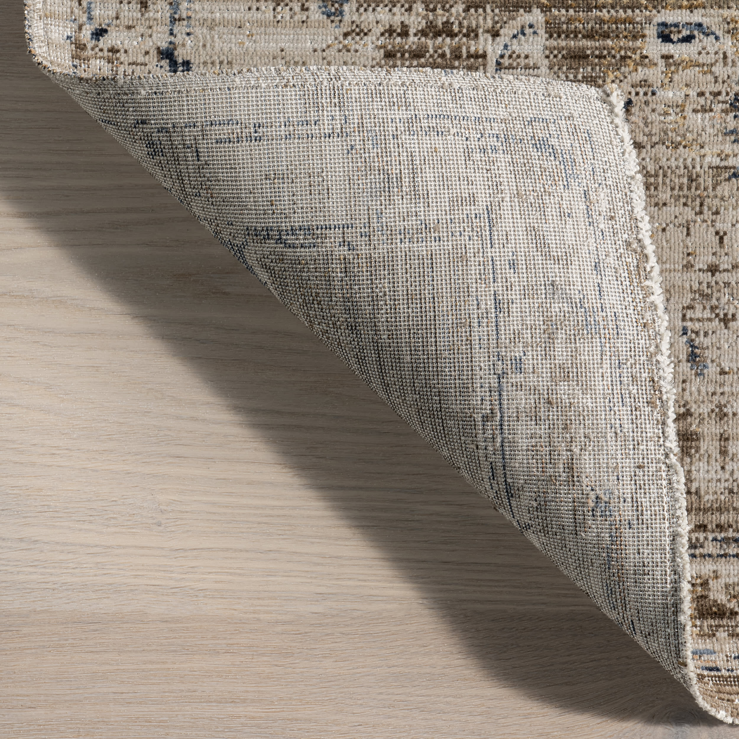 Camile Vintage Washable Indoor/Outdoor Rug | Beige - Image 6