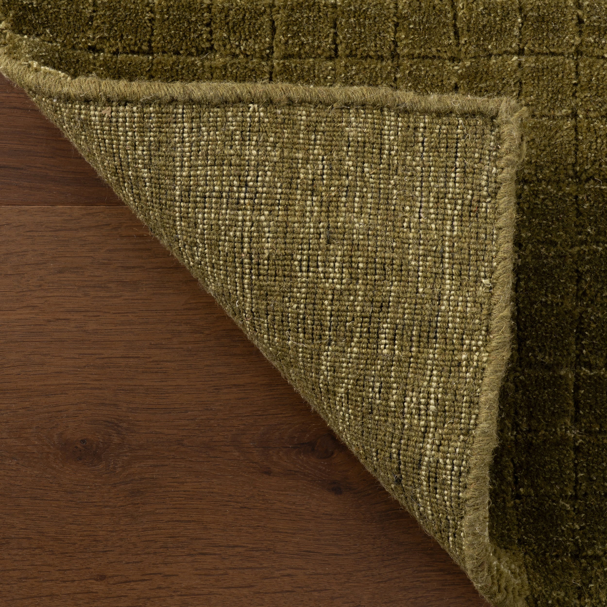 Cinnara Moroccan Striped Rug | Green - Image 6