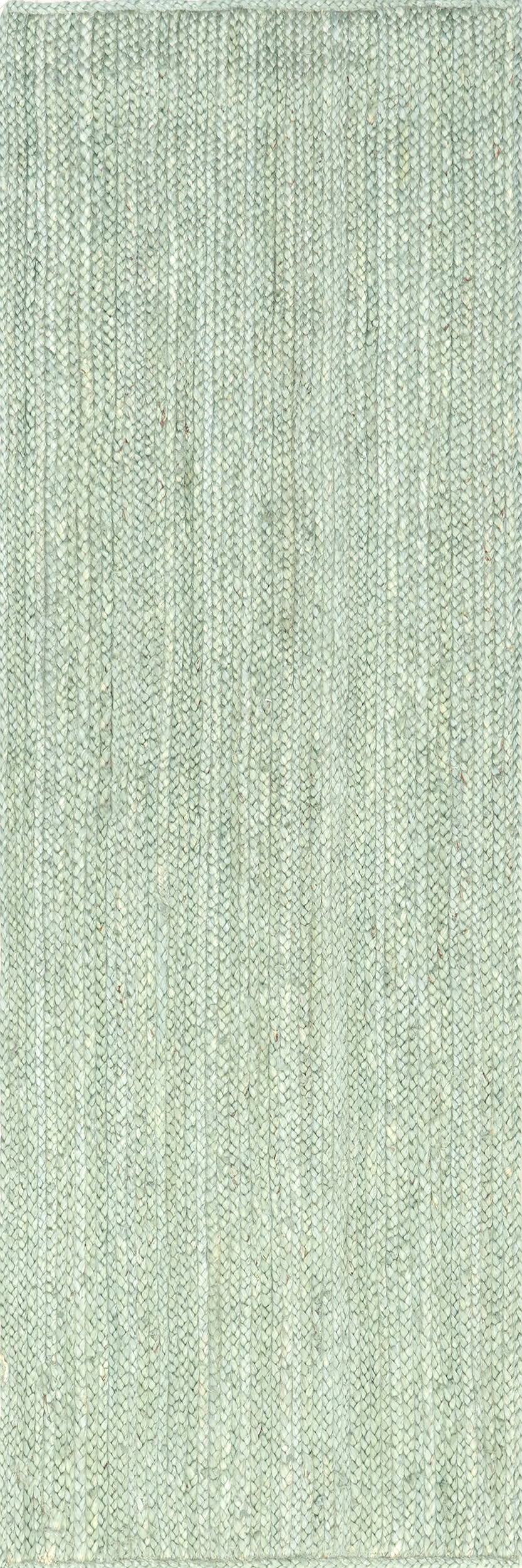 Jute Braided Rug | Green