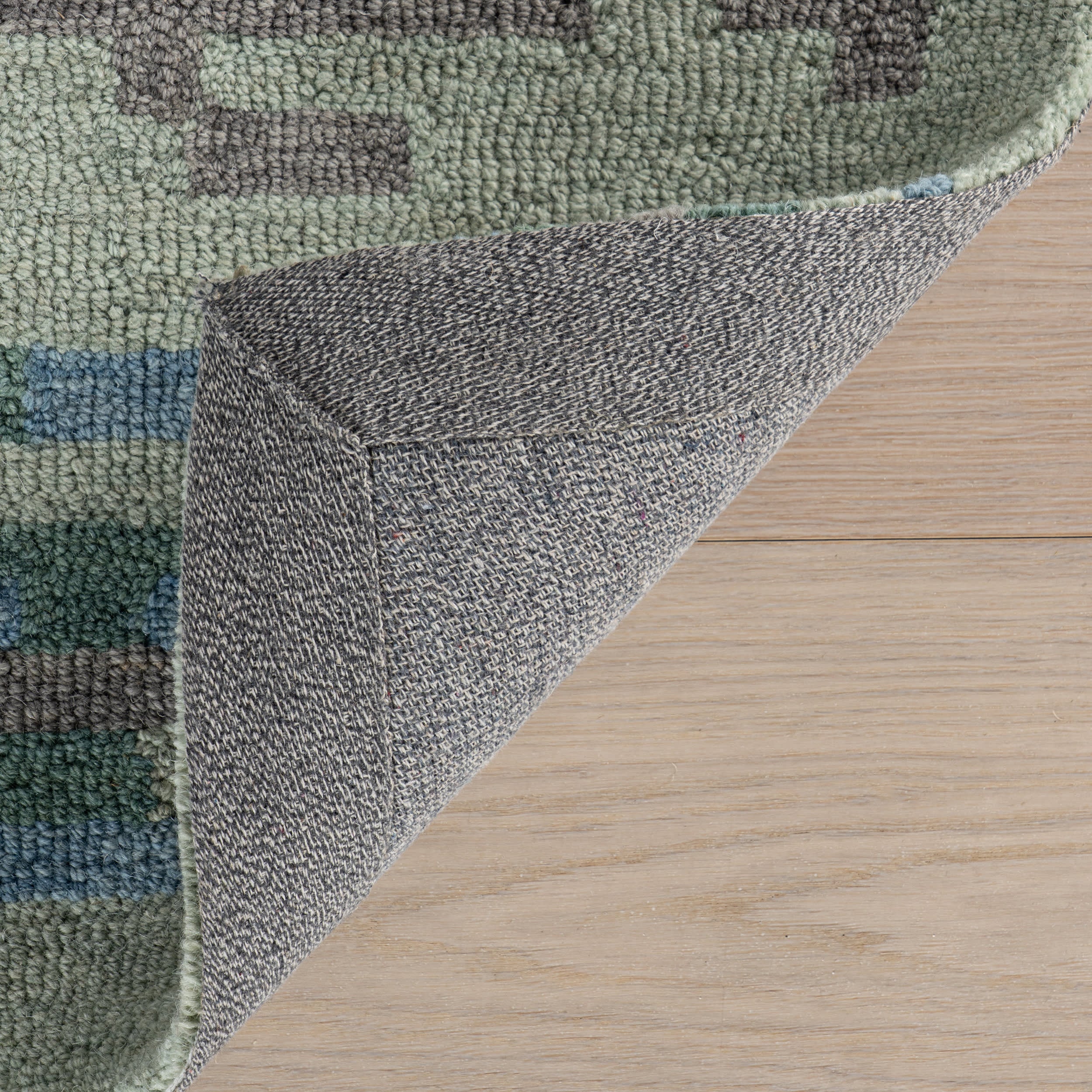 Maraza Modern Geometric Indoor Rug | Blue - Image 6