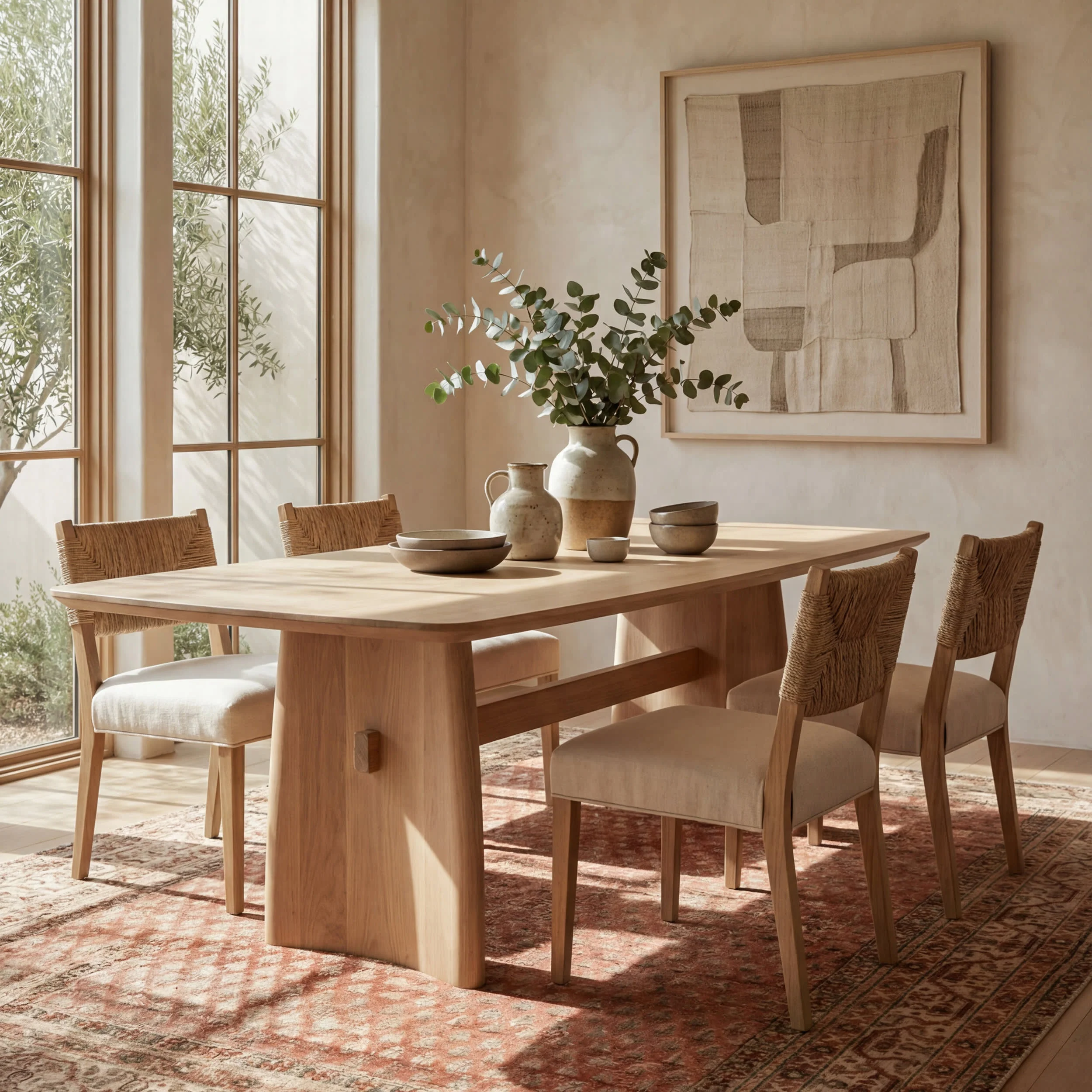 Melin Distressed Washable Rug | Orange - Image 7
