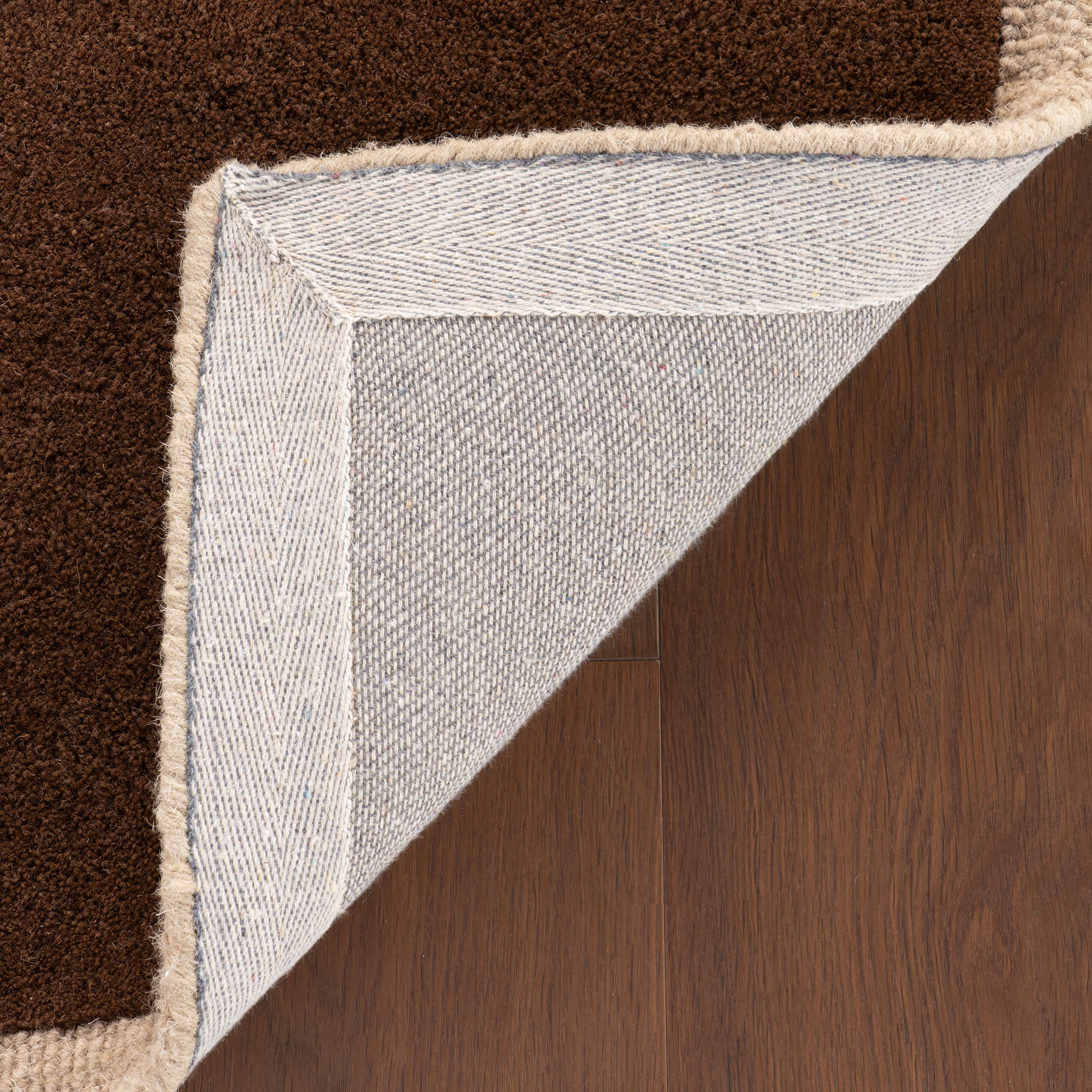 Mira Mid-Century Geometric Rug | Brown - Image 6