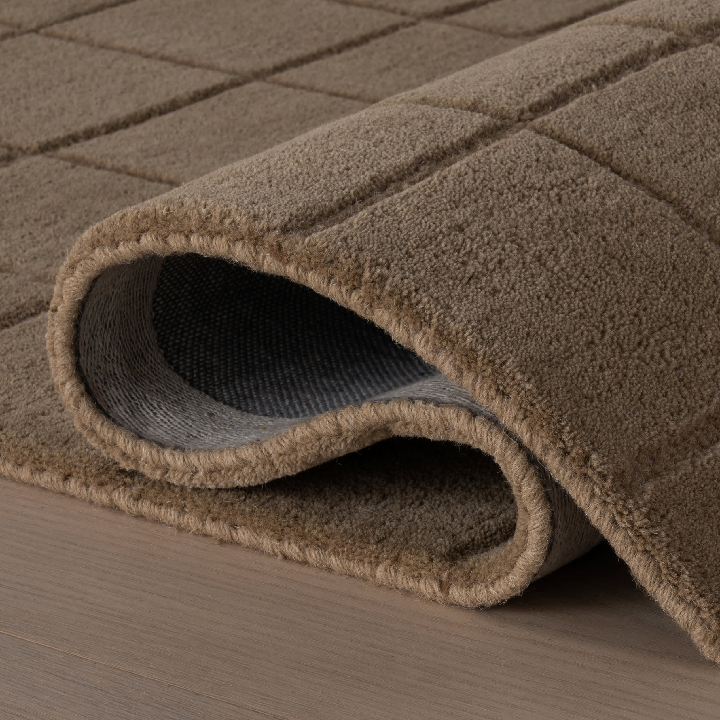 Miva Modern Geometric Rug | Tan - Image 8
