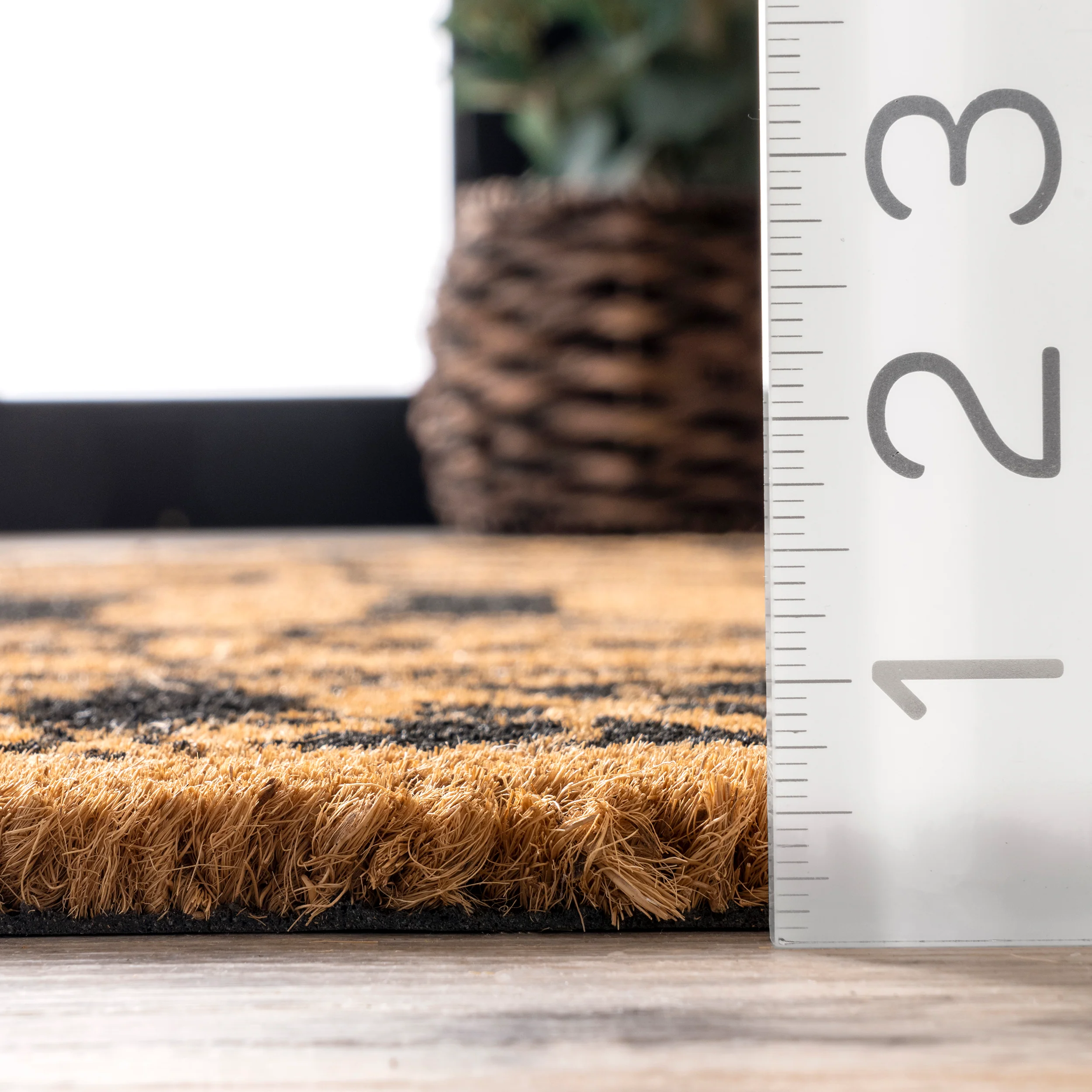 Monogrammed Outdoor Welcome Door Mat | Letter S - Image 5