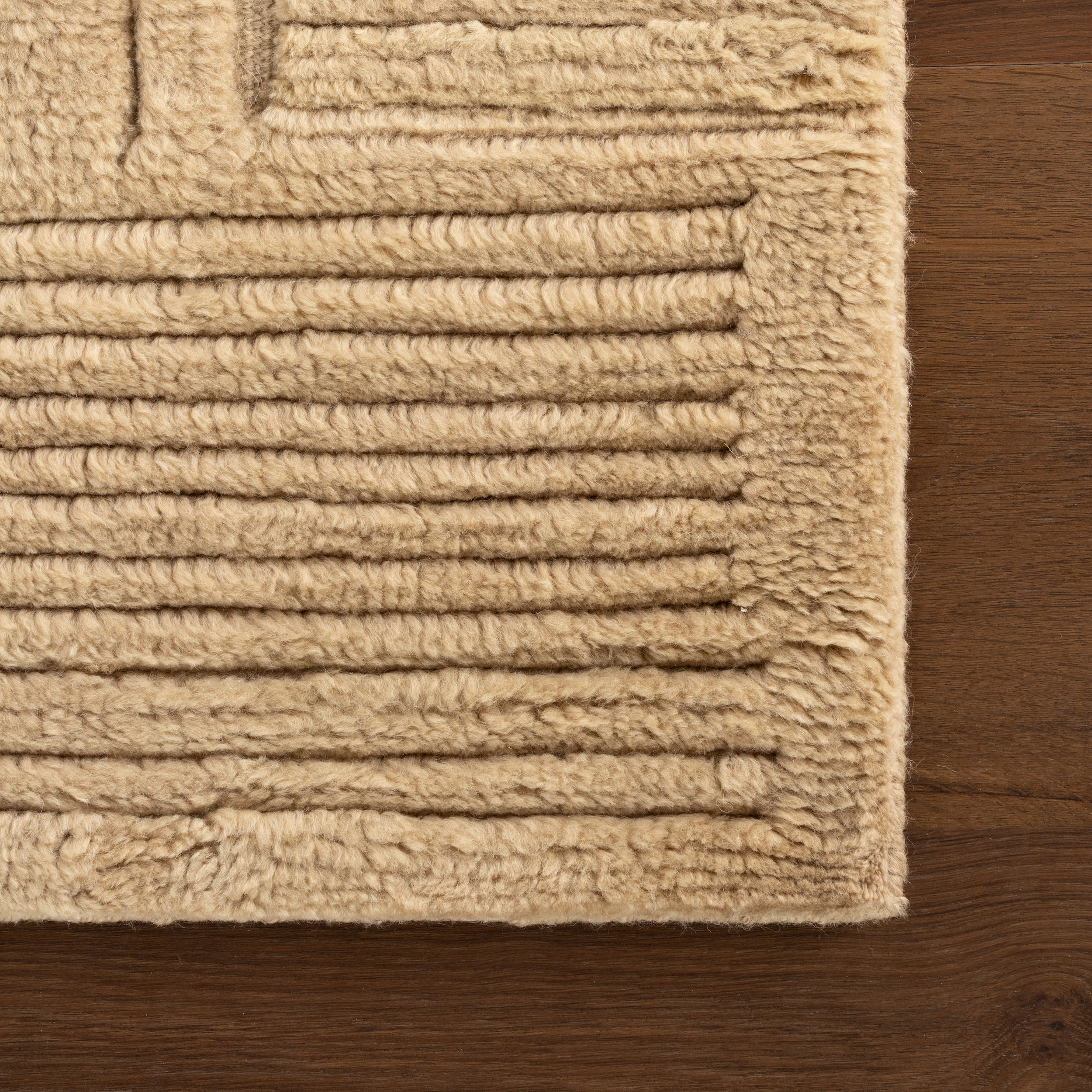 Slione Bohemian Striped Rug | Beige - Image 5