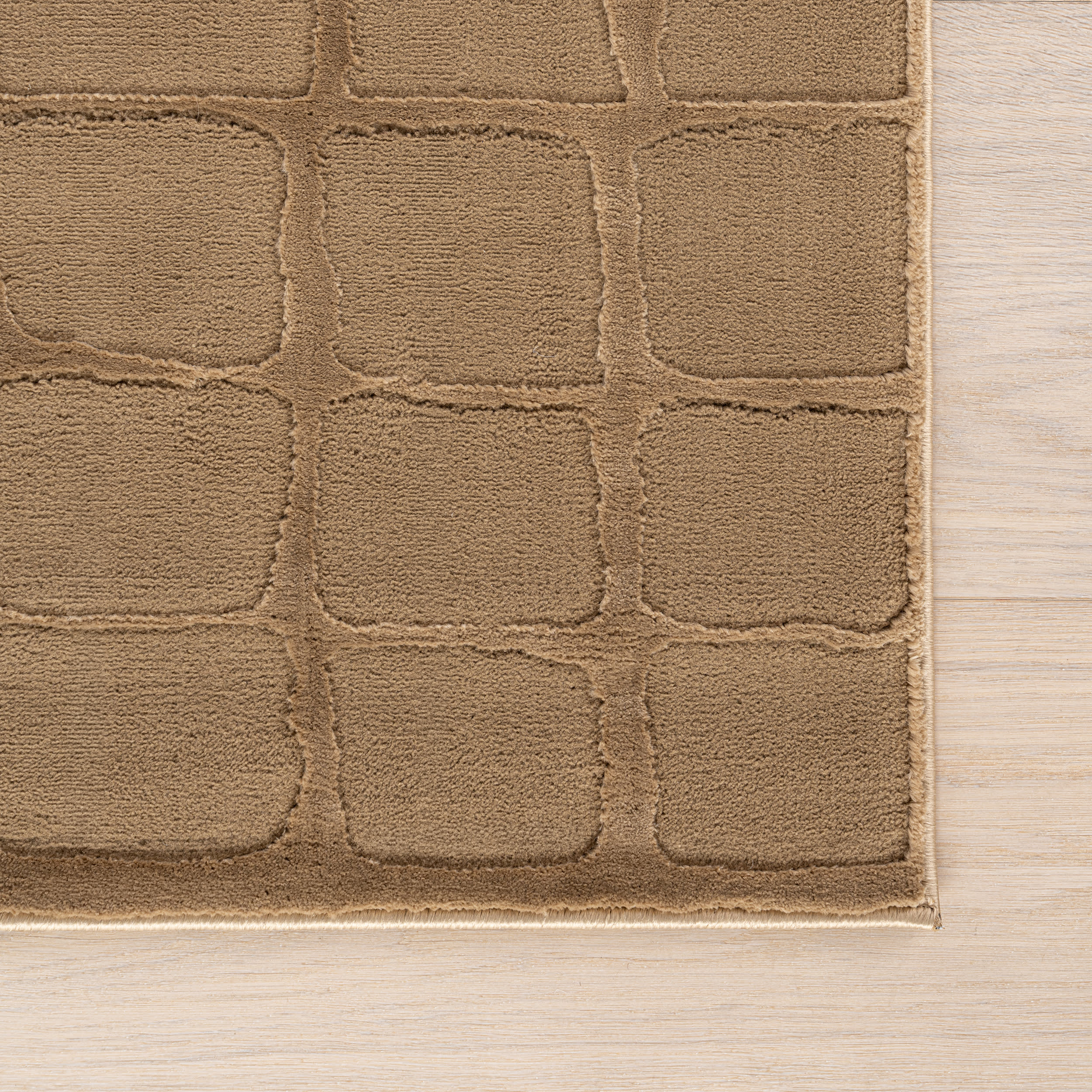 Spring Lake Plush Textured Washable Rug | Sand - Image 3
