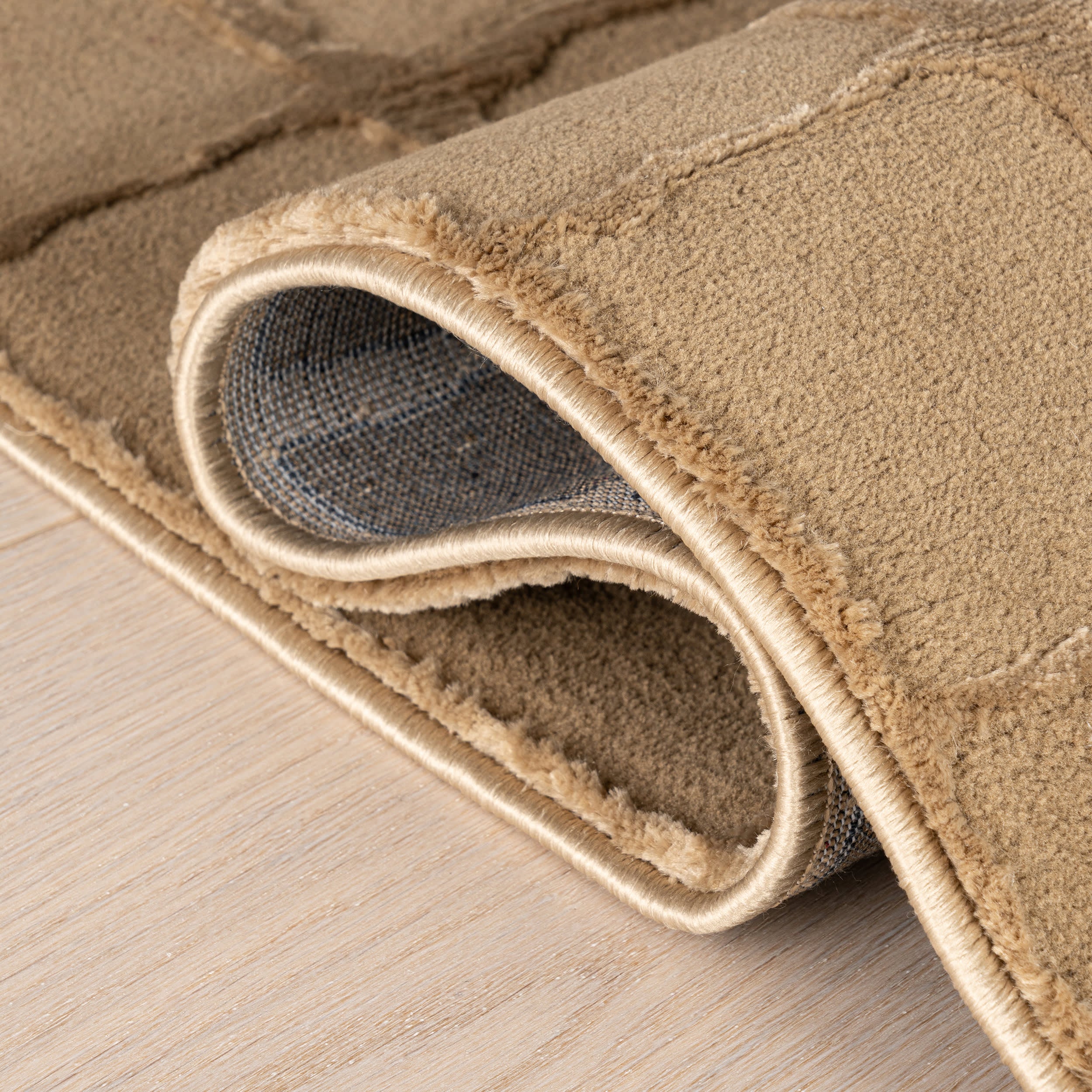 Spring Lake Plush Textured Washable Rug | Sand - Image 6
