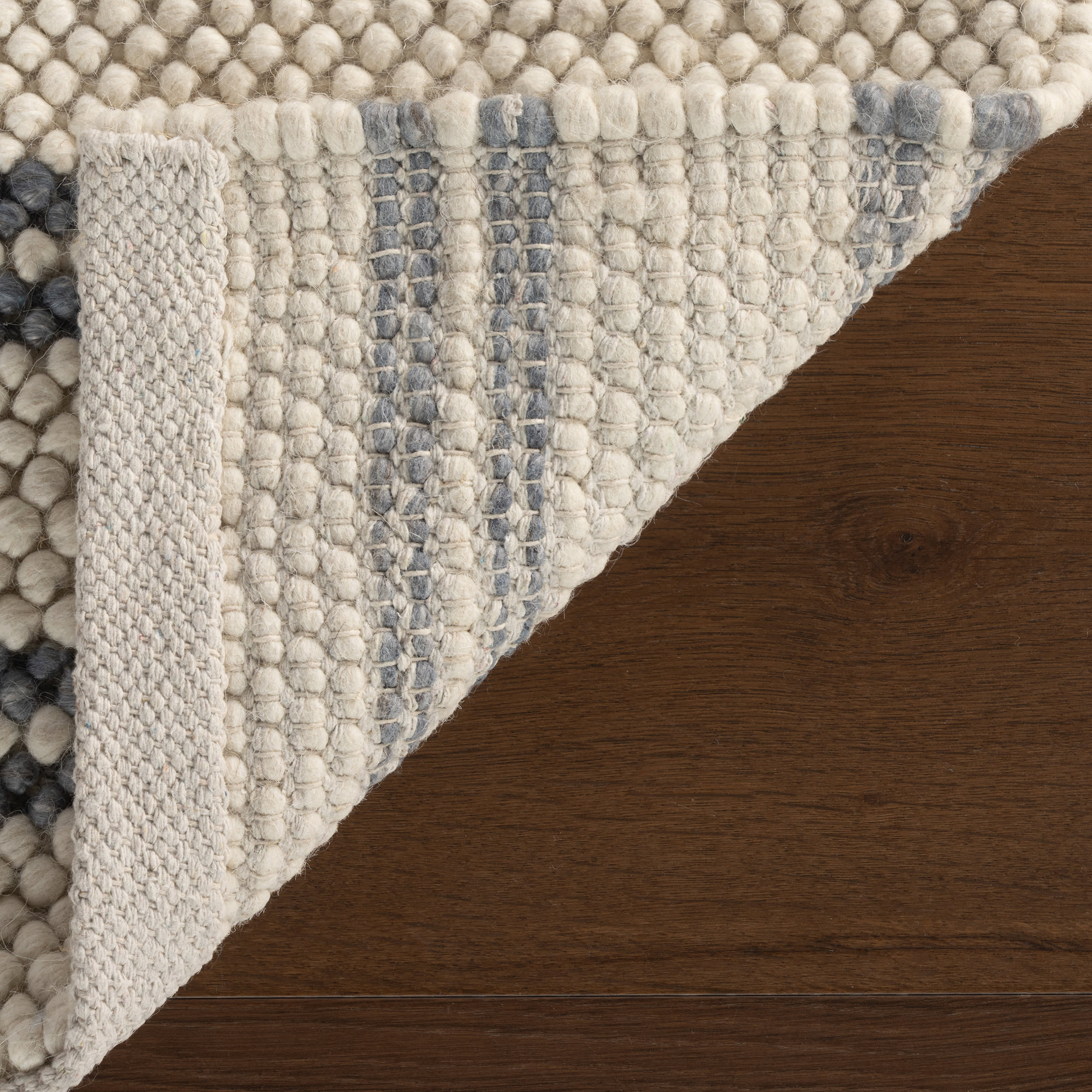 Venit Modern Striped Farmhouse Rug | Slate - Image 6