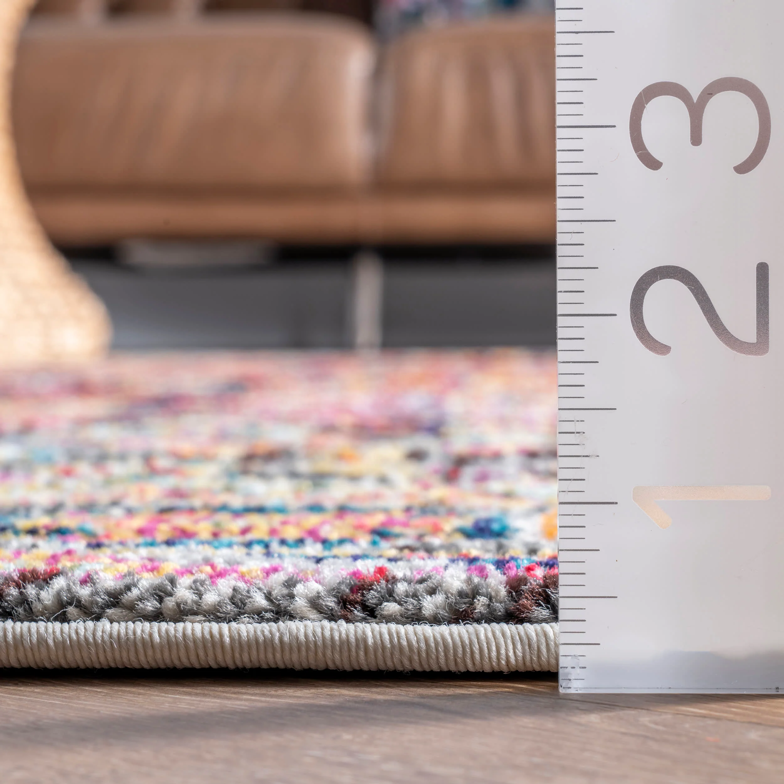 Vibrant Meadow Rug | Black - Image 4