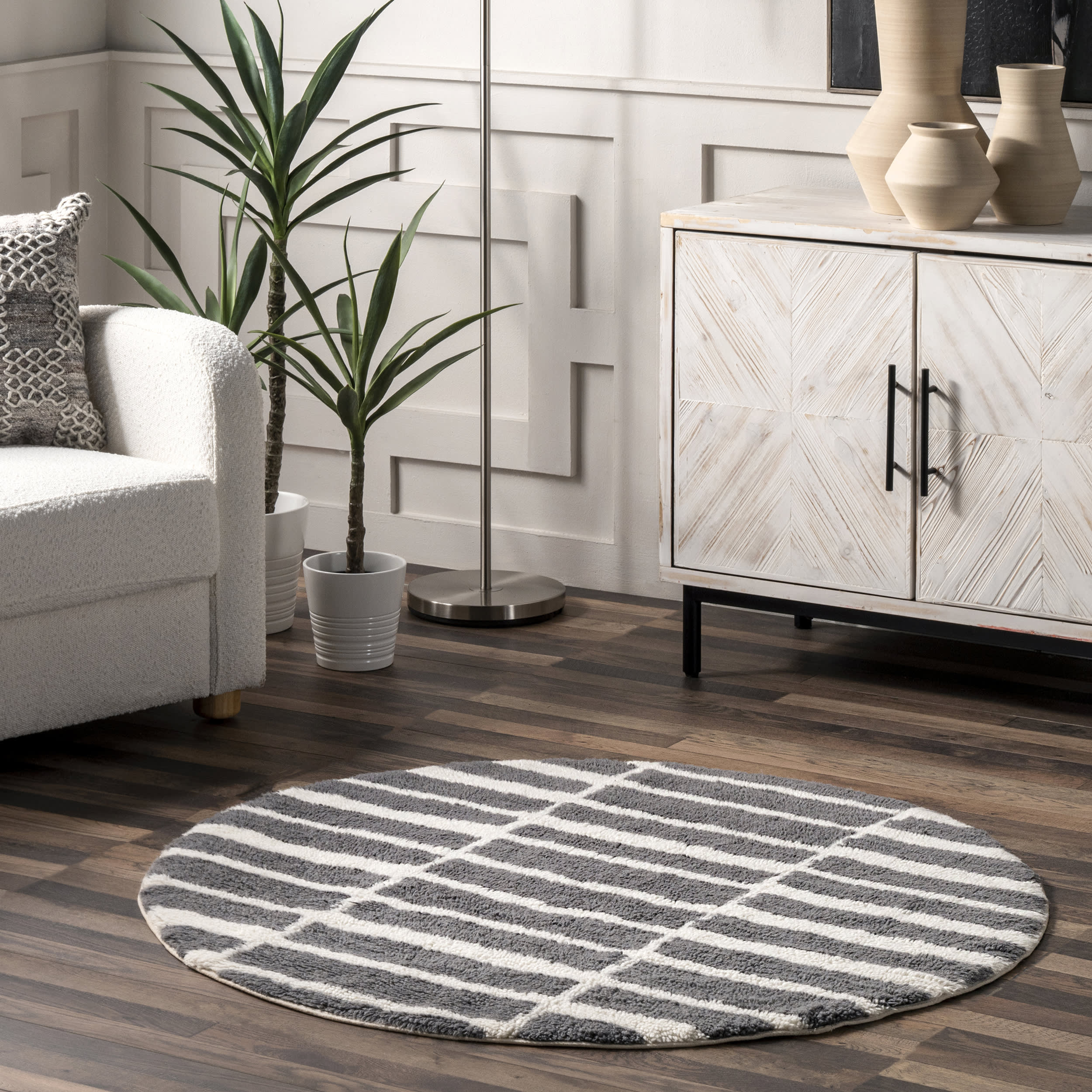 Vlad Washable Wool Rug | Grey - Image 2