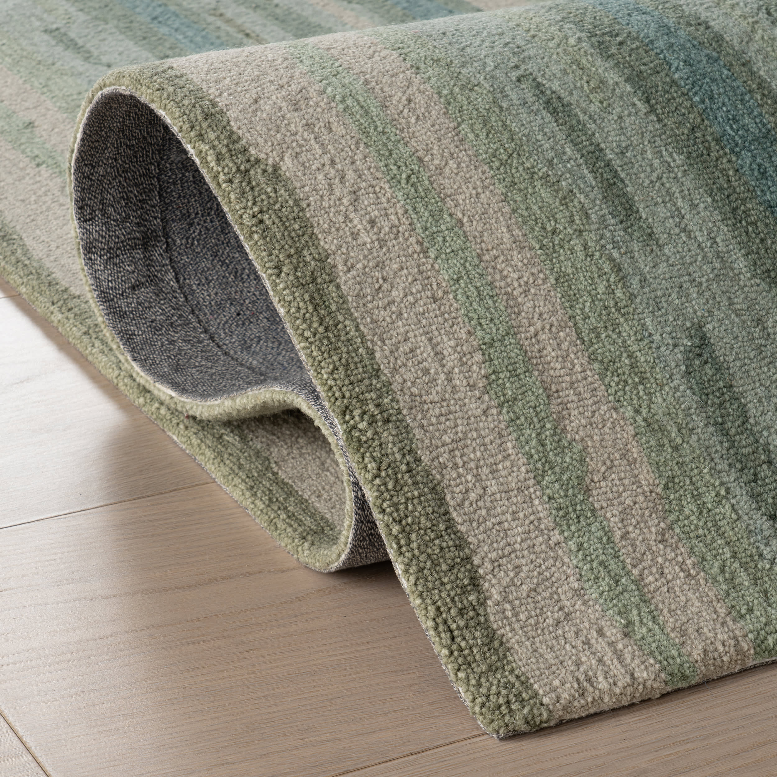 Zare Transitional Abstract Indoor Rug | Blue - Image 2