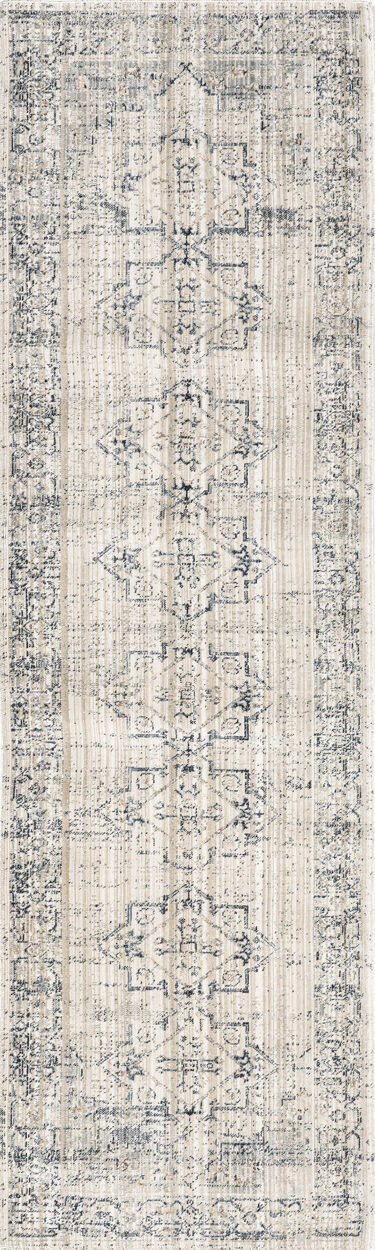 Zelly Medallion Washable Indoor/Outdoor Rug | Beige